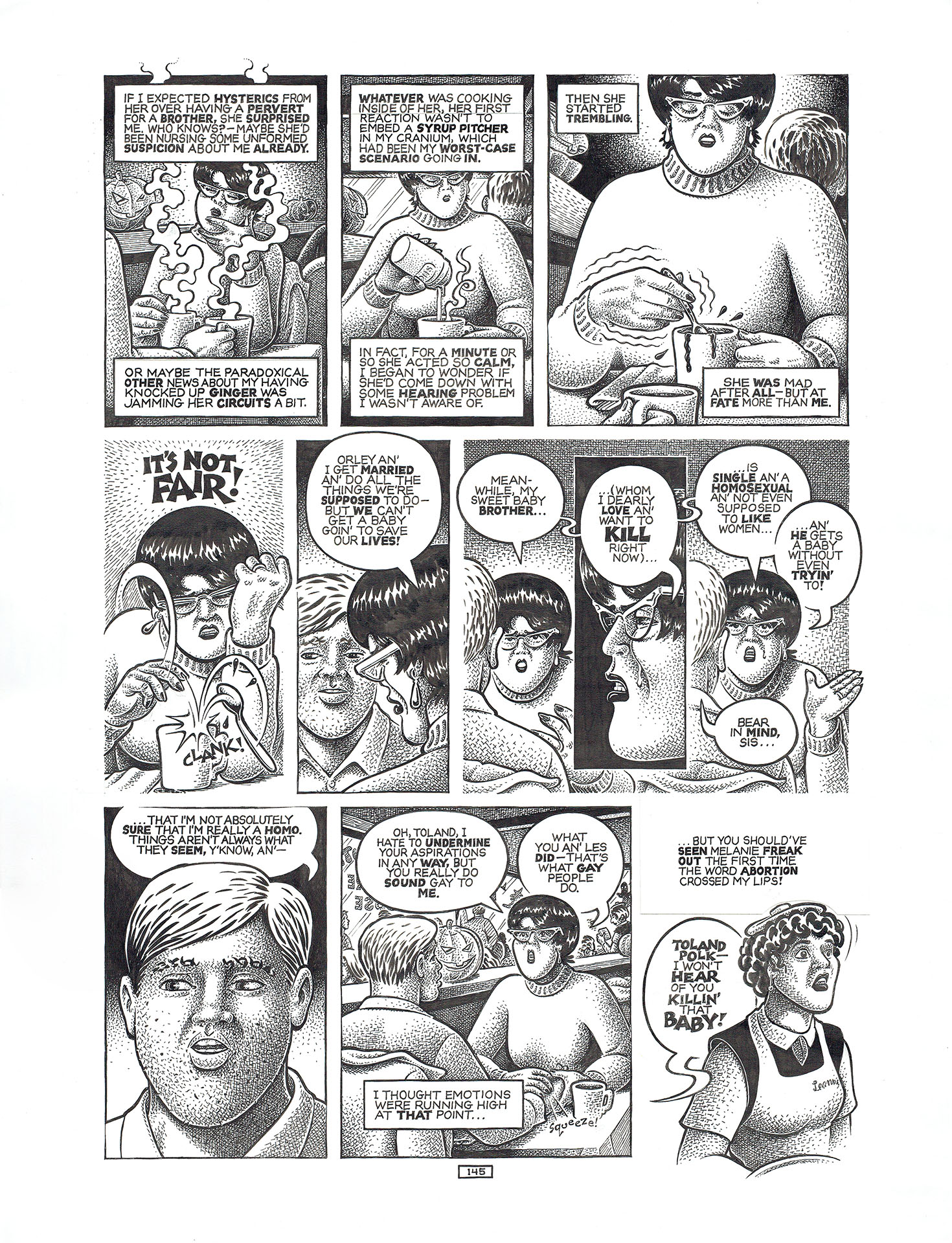 Howard CRUSE — Stuck Rubber Baby — Page 145 Howard CRUSE — Stuck Rubber Baby — Page 145