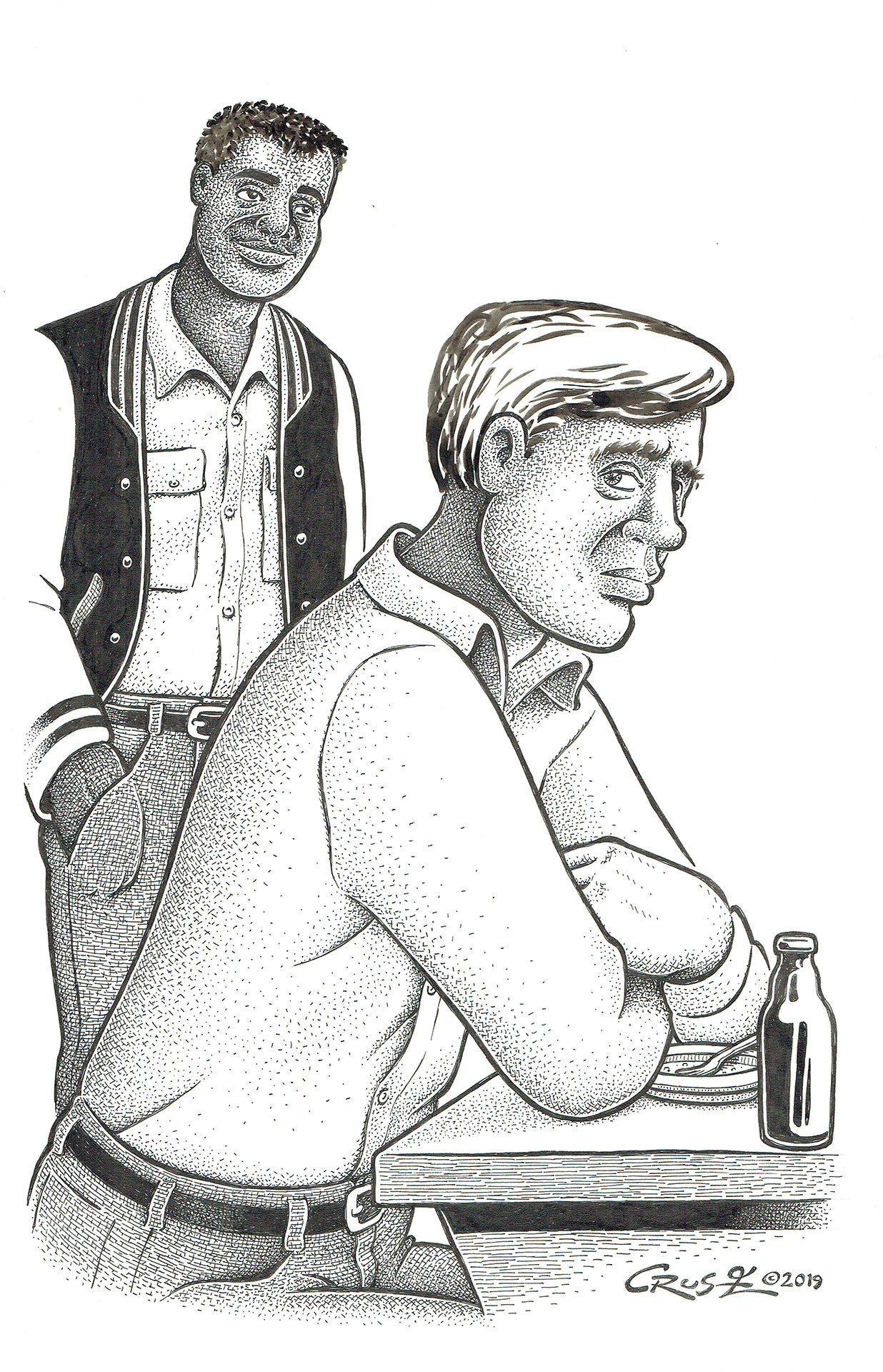 Howard CRUSE — Stuck Rubber Baby — Illustration - Toland & Les Howard CRUSE — Stuck Rubber Baby — Illustration - Toland & Les