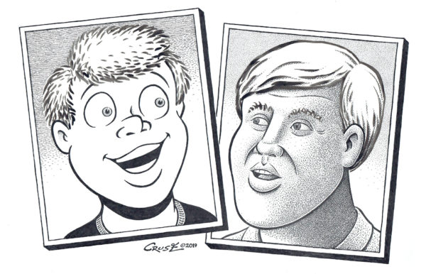 Howard CRUSE — “Wendel” meets “Stuck Rubber Baby” — Illustration - Wendel & Toland