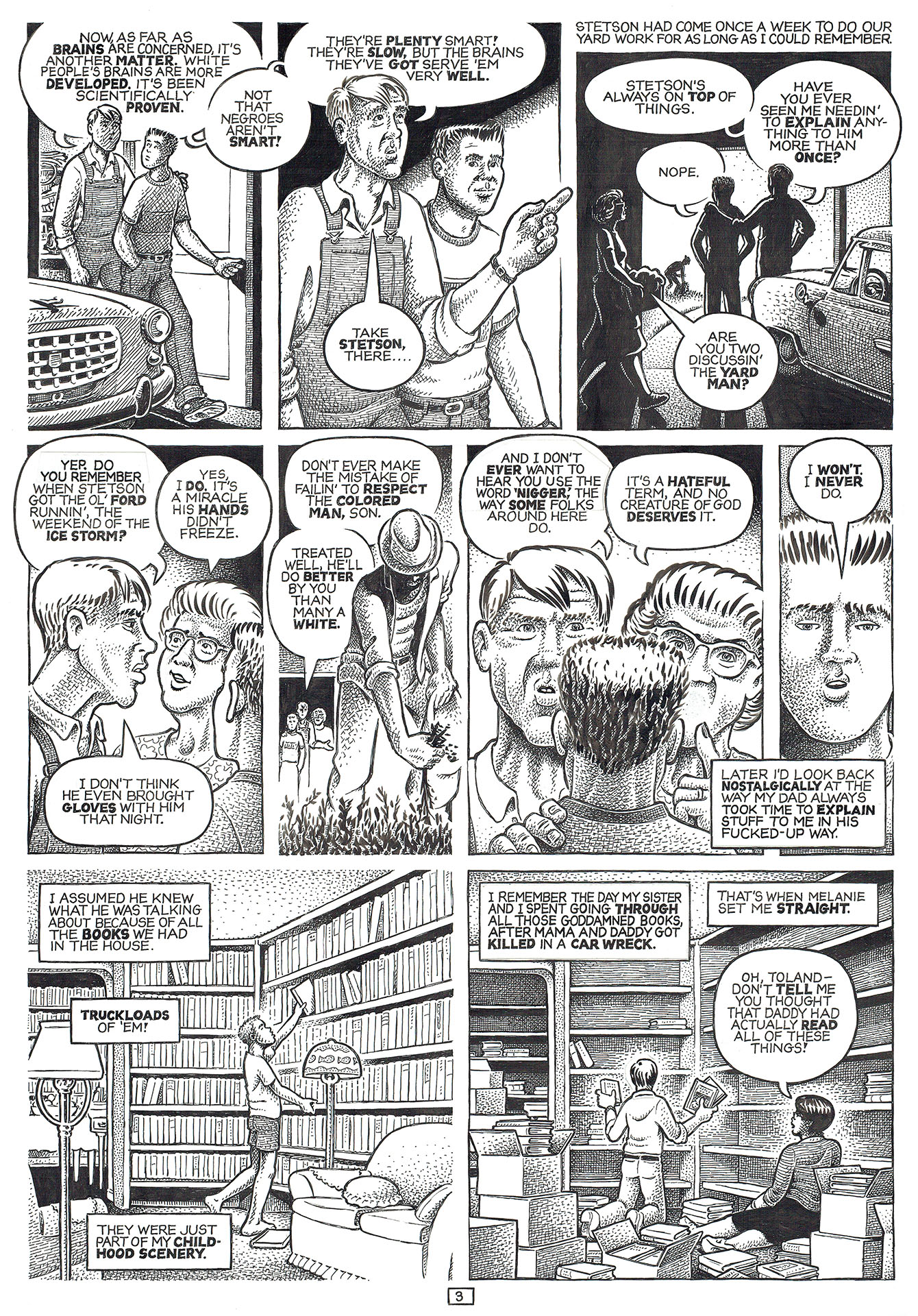 Howard CRUSE — Un monde de différence — Page 3 Howard CRUSE — Un monde de différence — Page 3