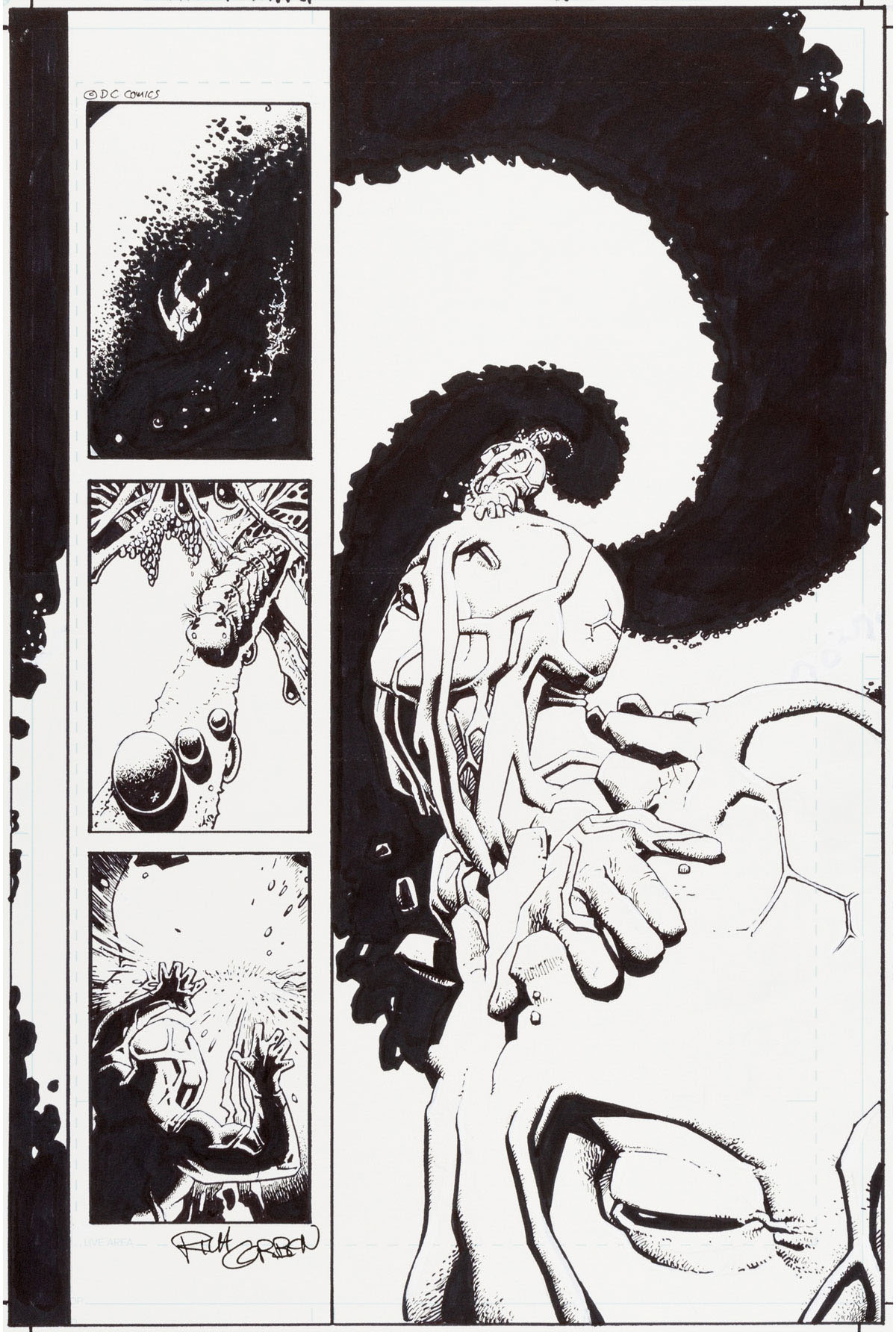 Richard CORBEN — Swamp Thing — Issue 20 — Page 11 Richard CORBEN — Swamp Thing — Issue 20 — Page 11