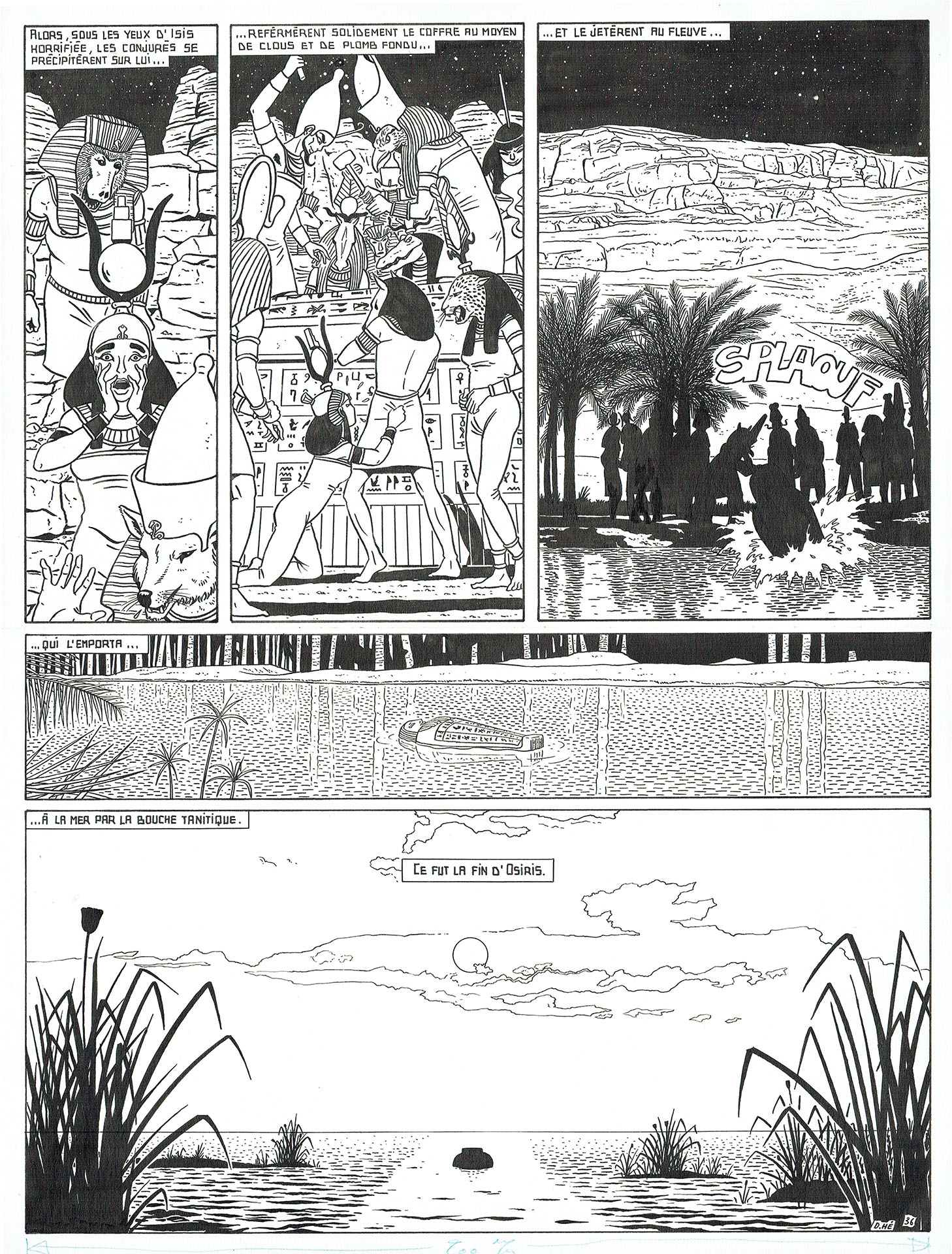 Dominique HE — Marc Mathieu — Tome 2 - Le faucon de Mû — Page 36 Dominique HE — Marc Mathieu — Tome 2 - Le faucon de Mû — Page 36