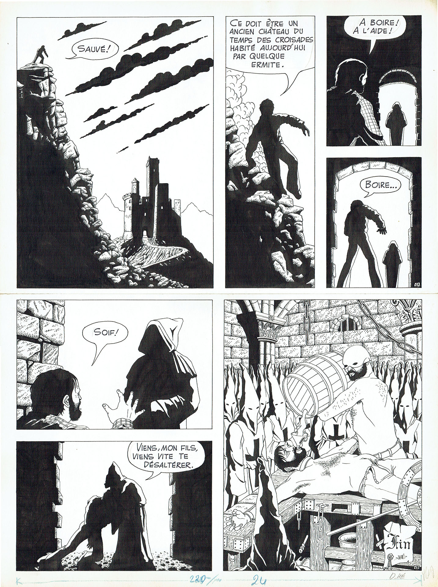 Dominique HE — Voyages — Tome 1 - Jusqu'à plus soif (Pilote/Jean Giraud) — Page 6 Dominique HE — Voyages — Tome 1 - Jusqu'à plus soif (Pilote/Jean Giraud) — Page 6