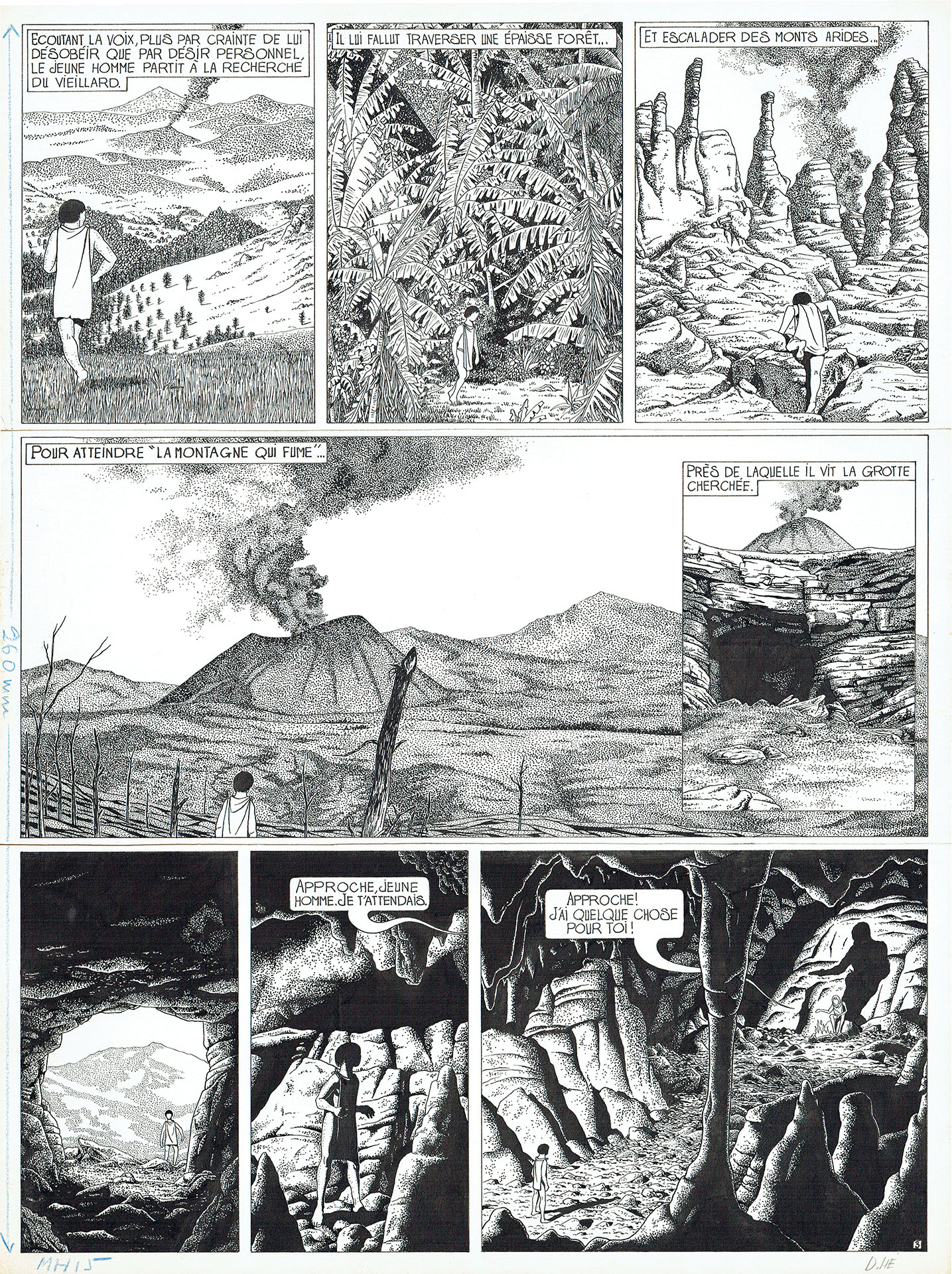 Dominique HE — Voyages — Tome 2 - Talapalca (Métal Hurlant) — Page 3 Dominique HE — Voyages — Tome 2 - Talapalca (Métal Hurlant) — Page 3