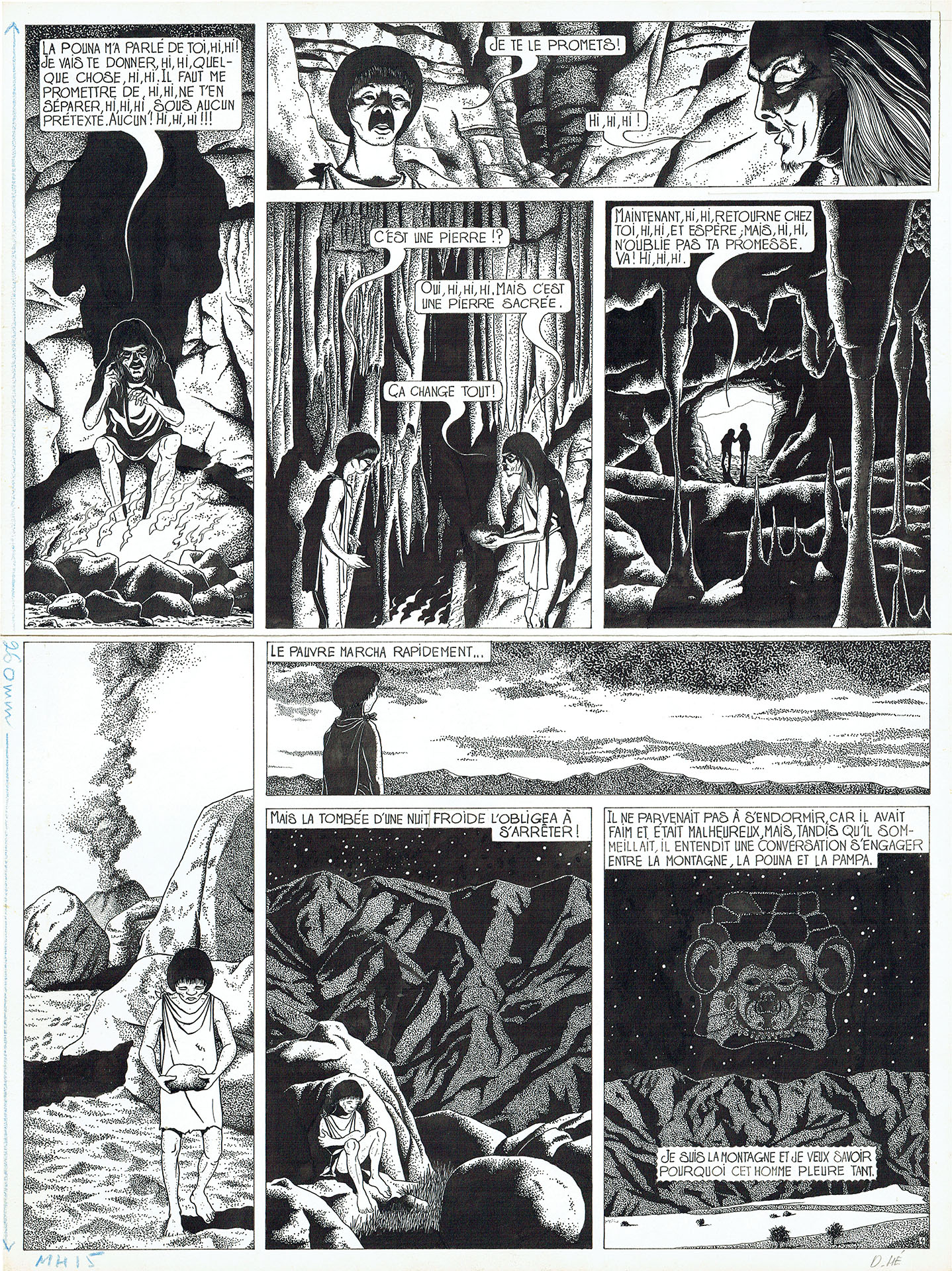 Dominique HE — Voyages — Tome 2 - Talapalca (Métal Hurlant) — Page 4 Dominique HE — Voyages — Tome 2 - Talapalca (Métal Hurlant) — Page 4