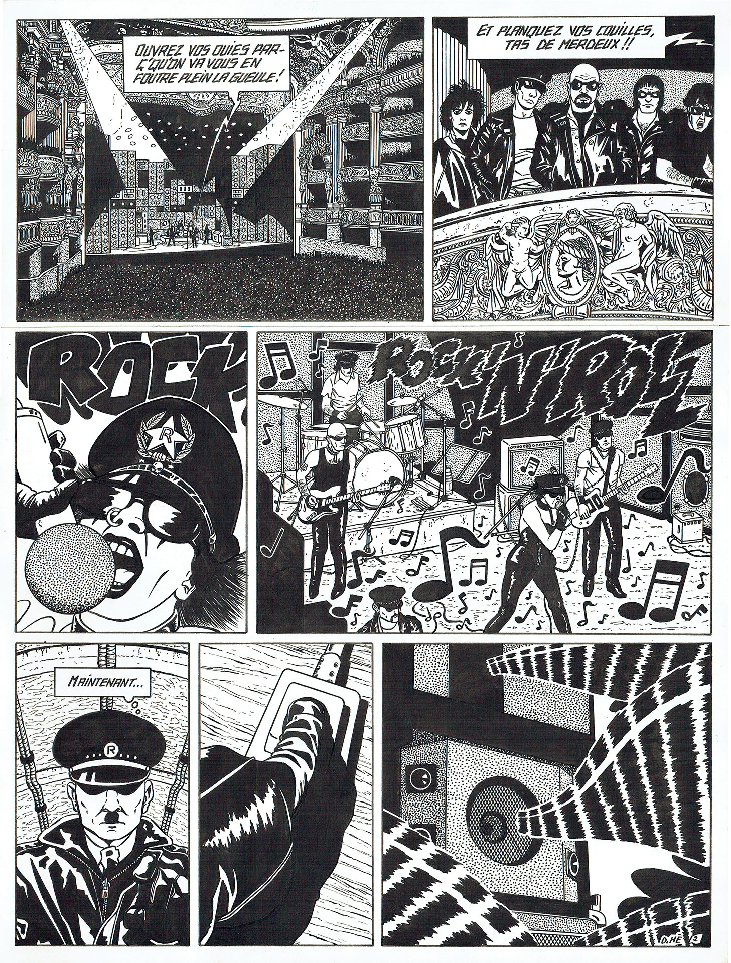 Dominique HE — Voyages — Tome 3 - Baba crève (Métal Hurlant) — Page 2 Dominique HE — Voyages — Tome 3 - Baba crève (Métal Hurlant) — Page 2