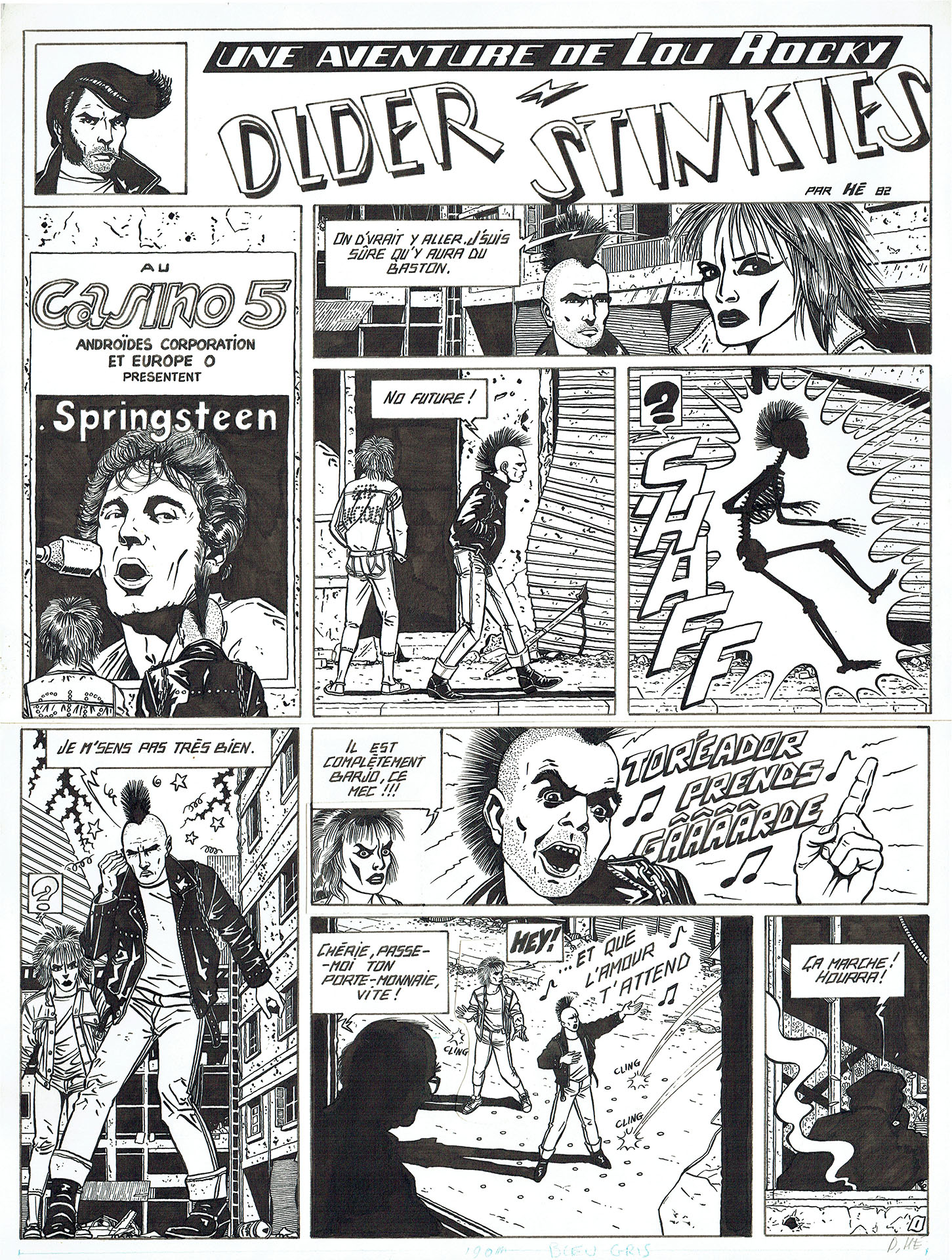 Dominique HE — Voyages — Tome 3 - Older stinkies (Métal Hurlant) — Page 1 Dominique HE — Voyages — Tome 3 - Older stinkies (Métal Hurlant) — Page 1