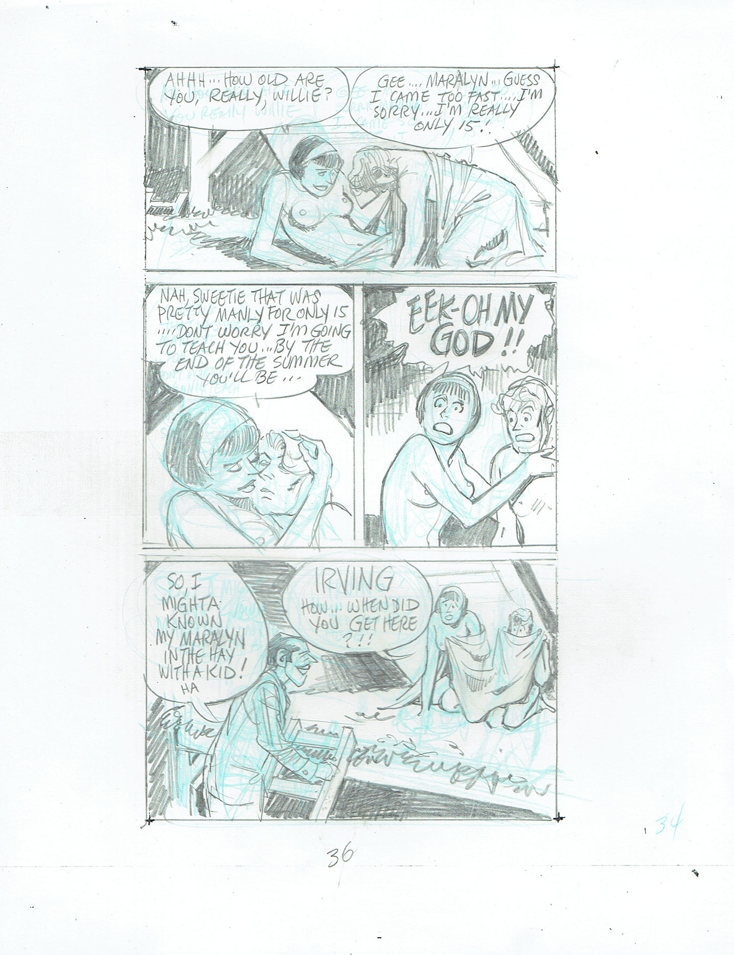 Will EISNER — Un pacte avec Dieu — Chapitre 4 : Cookalein — Page 38 Will EISNER — Un pacte avec Dieu — Chapitre 4 : Cookalein — Page 38