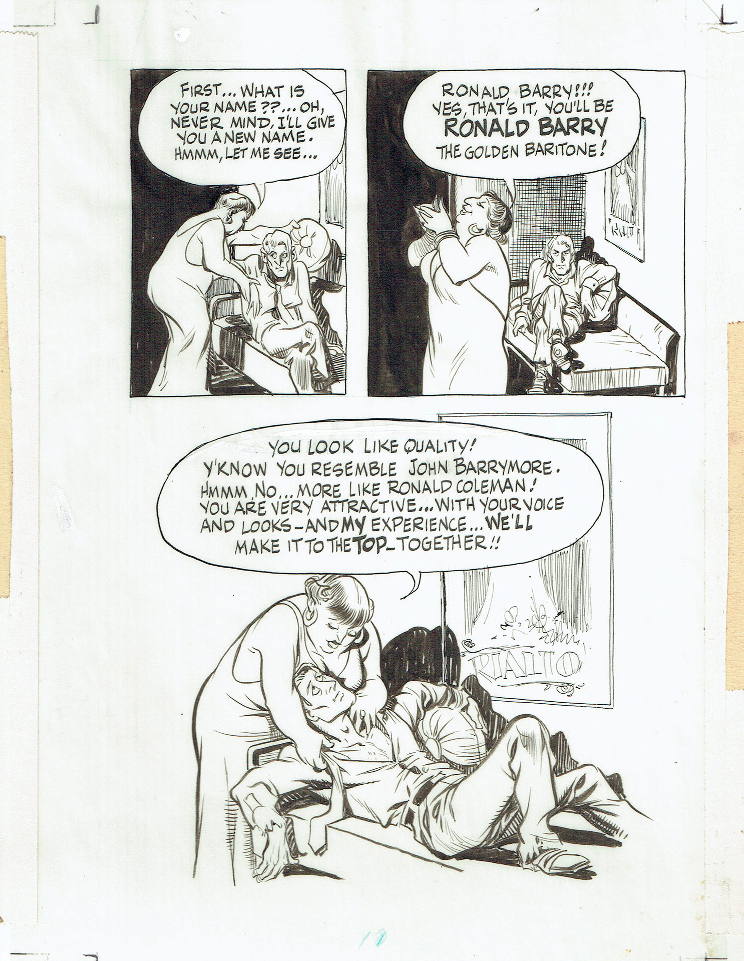 Will EISNER — Un pacte avec Dieu — Chapitre 2 : The street singer — Page 11 Will EISNER — Un pacte avec Dieu — Chapitre 2 : The street singer — Page 11