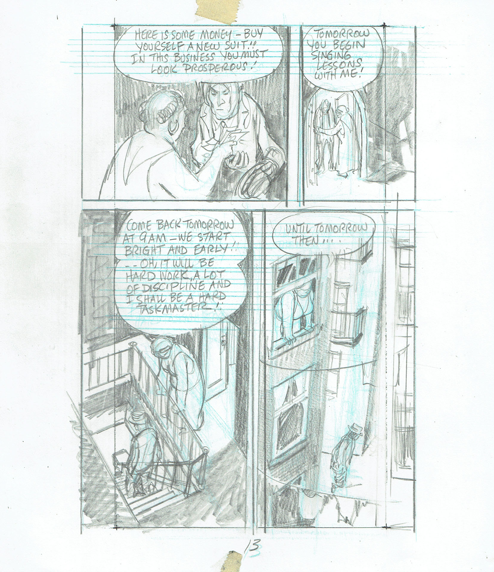 Will EISNER — A contract with God — Chapter 2 : The street singer — Page 14 Will EISNER — A contract with God — Chapter 2 : The street singer — Page 14