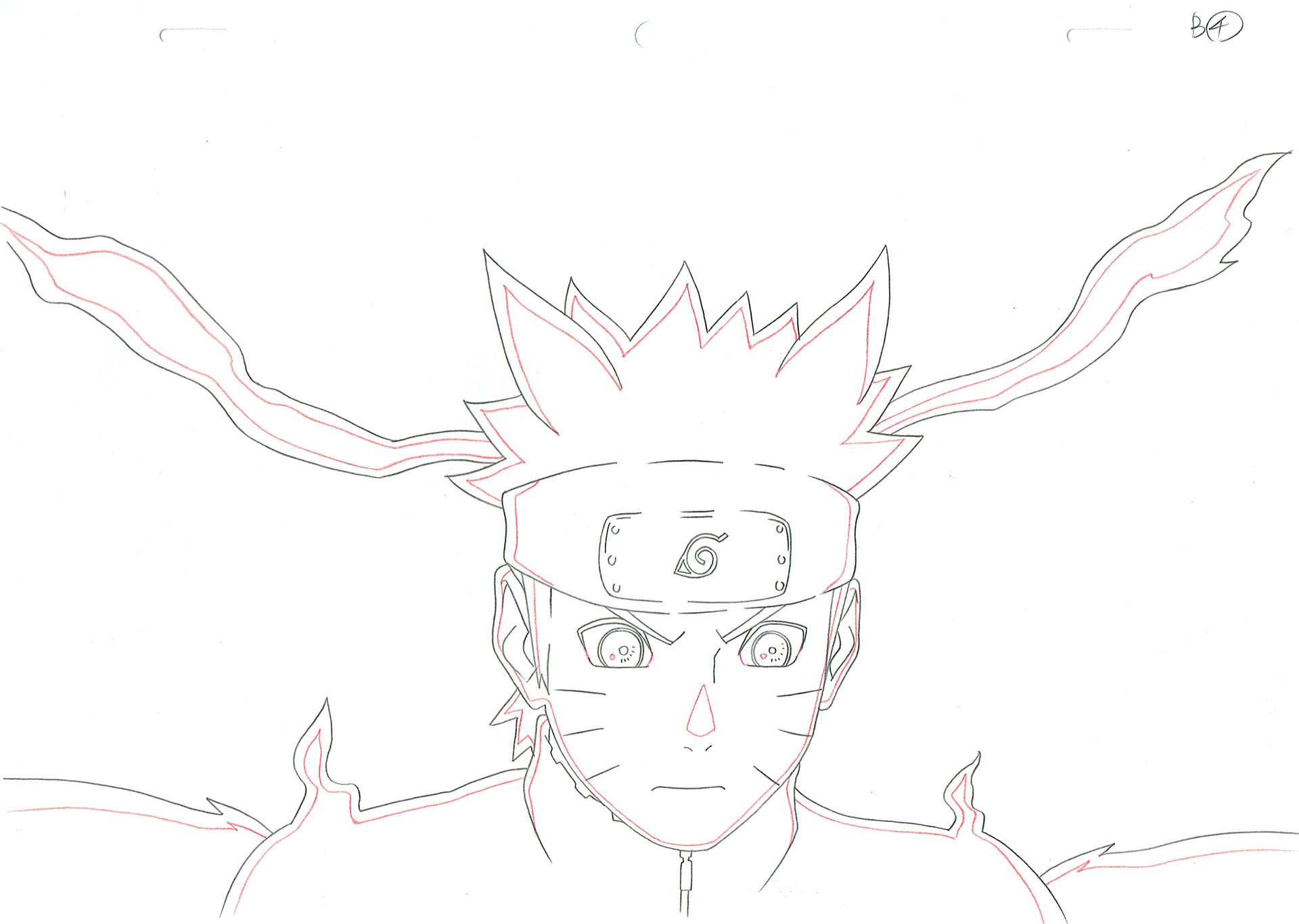 KISHIMOTO Masashi - NARUTO — 839 – Naruto Shippuden – Naruto mode Chakra de Kyubi – Doga