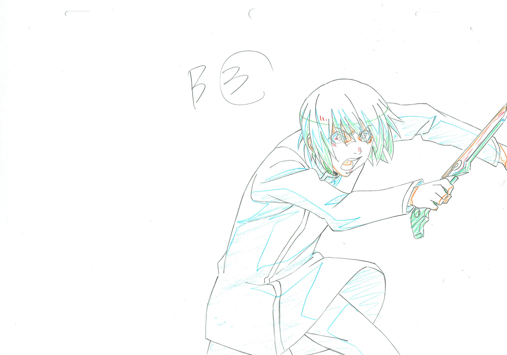 ISHIDA Sui - TOKYO GHOUL — 1808 – Tokyo Ghoul : re – Tooru Mutsuki – Genga B3