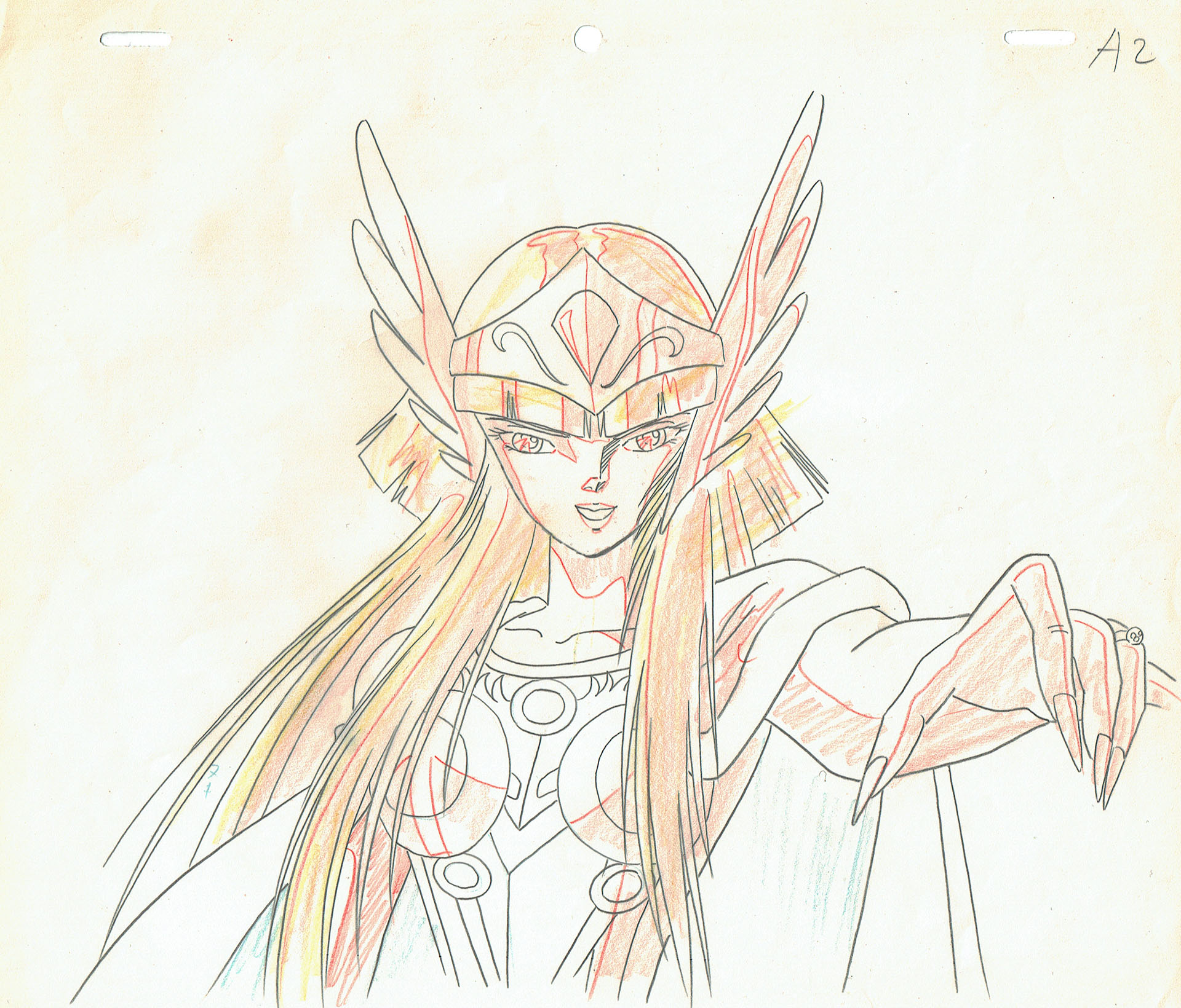 KURUMADA Masami - CHEVALIERS DU ZODIAQUE (Saint Seiya) — Chevaliers du Zodiaque- Hilda de Polaris – Doga – 1188 KURUMADA Masami - CHEVALIERS DU ZODIAQUE (Saint Seiya) — Chevaliers du Zodiaque- Hilda de Polaris – Doga – 1188