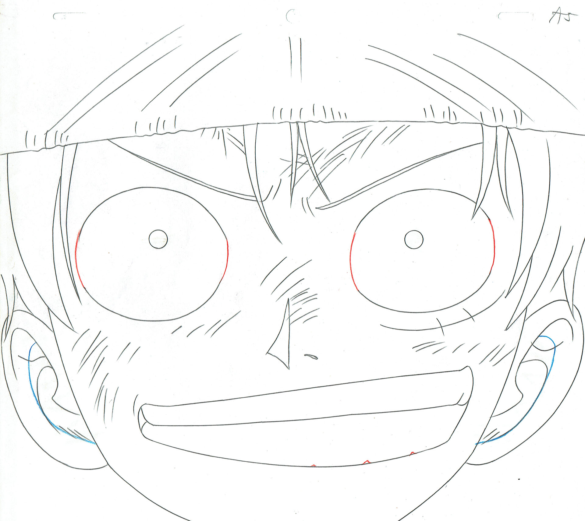 ODA Eiichiro - ONE PIECE — One Piece – Monkey D. Luffy – Douga – 1306