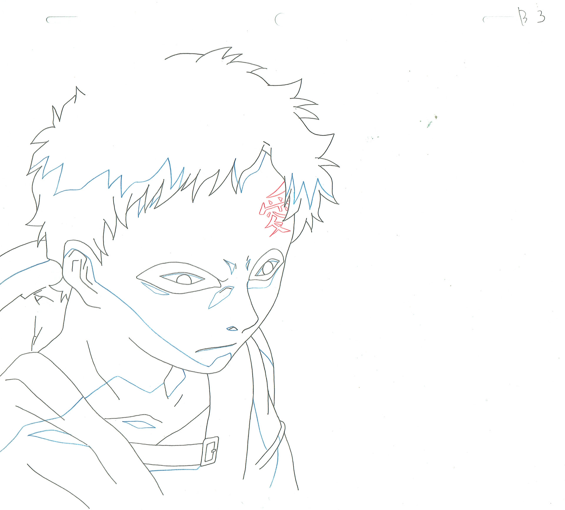 KISHIMOTO Masashi - NARUTO — 2286 – Naruto Shippuden – Gaara – Doga (douga) KISHIMOTO Masashi - NARUTO — 2286 – Naruto Shippuden – Gaara – Doga (douga)