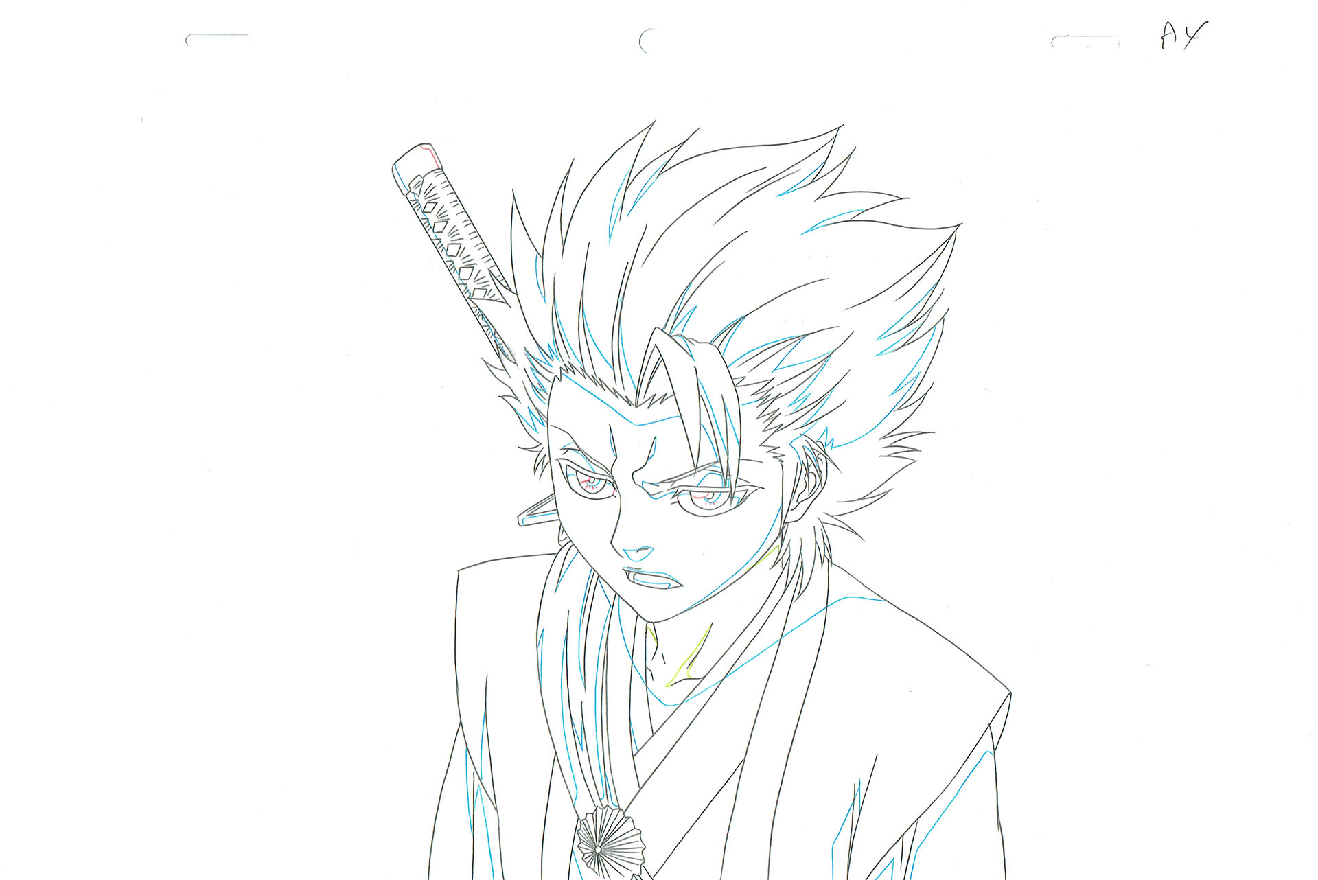 KUBO Tite - BLEACH — 3896 – Bleach – Toshiro Hitsugaya – Doga (douga) KUBO Tite - BLEACH — 3896 – Bleach – Toshiro Hitsugaya – Doga (douga)
