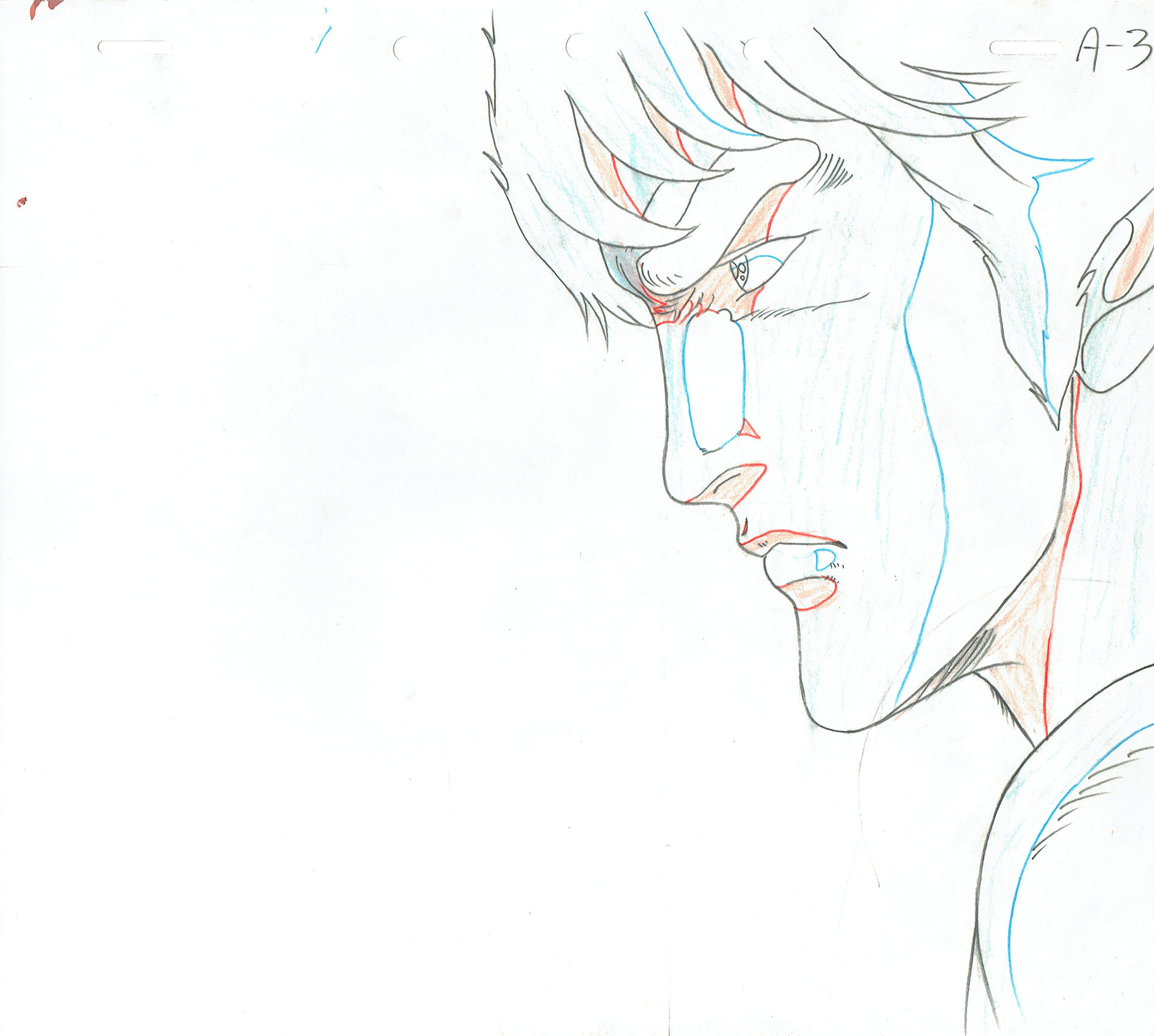 HARA Tetsuo - KEN LE SURVIVANT (Hokuto no Ken) — 4105 – Ken le survivant (Hokuto no Ken) – Kenshiro – Doga (douga) HARA Tetsuo - KEN LE SURVIVANT (Hokuto no Ken) — 4105 – Ken le survivant (Hokuto no Ken) – Kenshiro – Doga (douga)