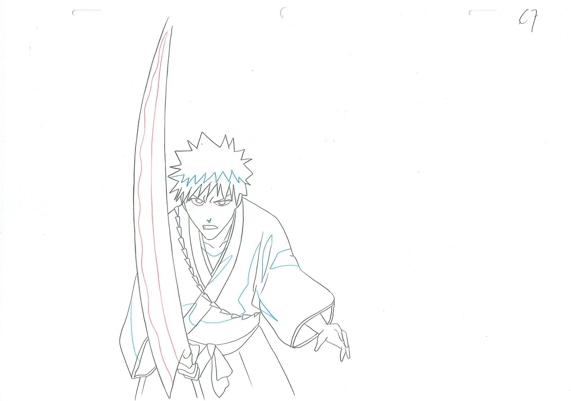 KUBO Tite - BLEACH — 4602 – Bleach – Ichigo Kurosaki – Doga (douga) KUBO Tite - BLEACH — 4602 – Bleach – Ichigo Kurosaki – Doga (douga)