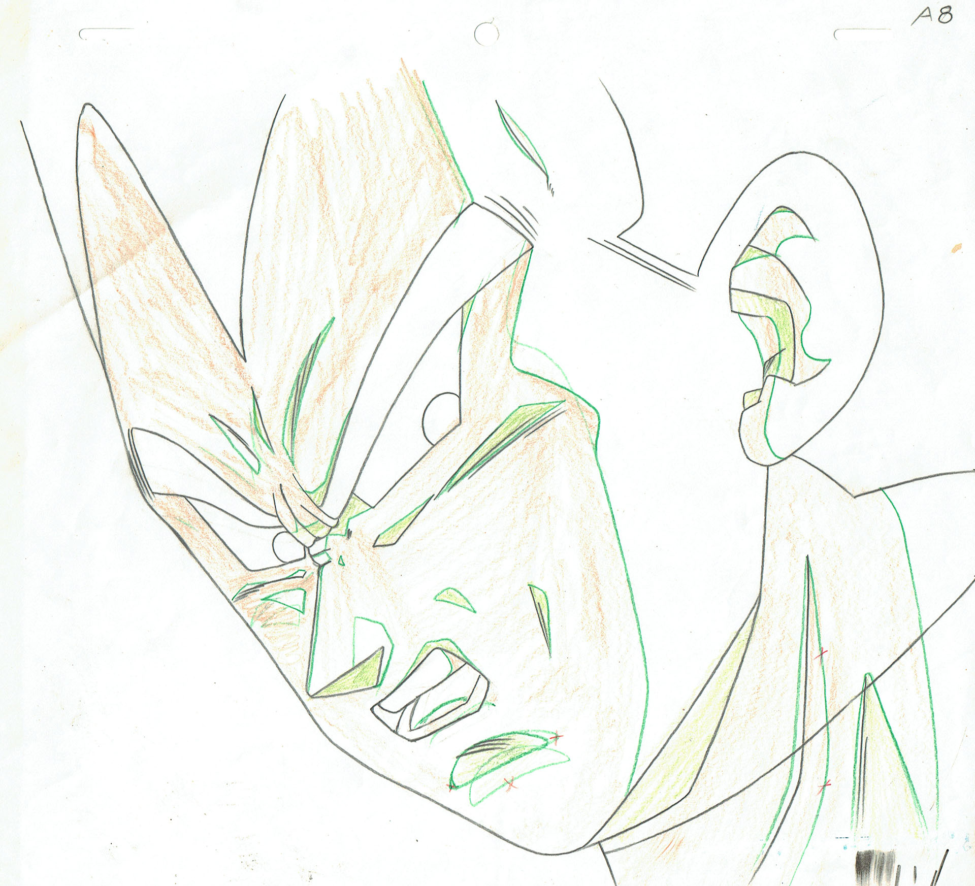 TORIYAMA Akira - DRAGON BALL — Dragon Ball Z – DBZ – Vegeta – Doga (douga) – 2478 TORIYAMA Akira - DRAGON BALL — Dragon Ball Z – DBZ – Vegeta – Doga (douga) – 2478