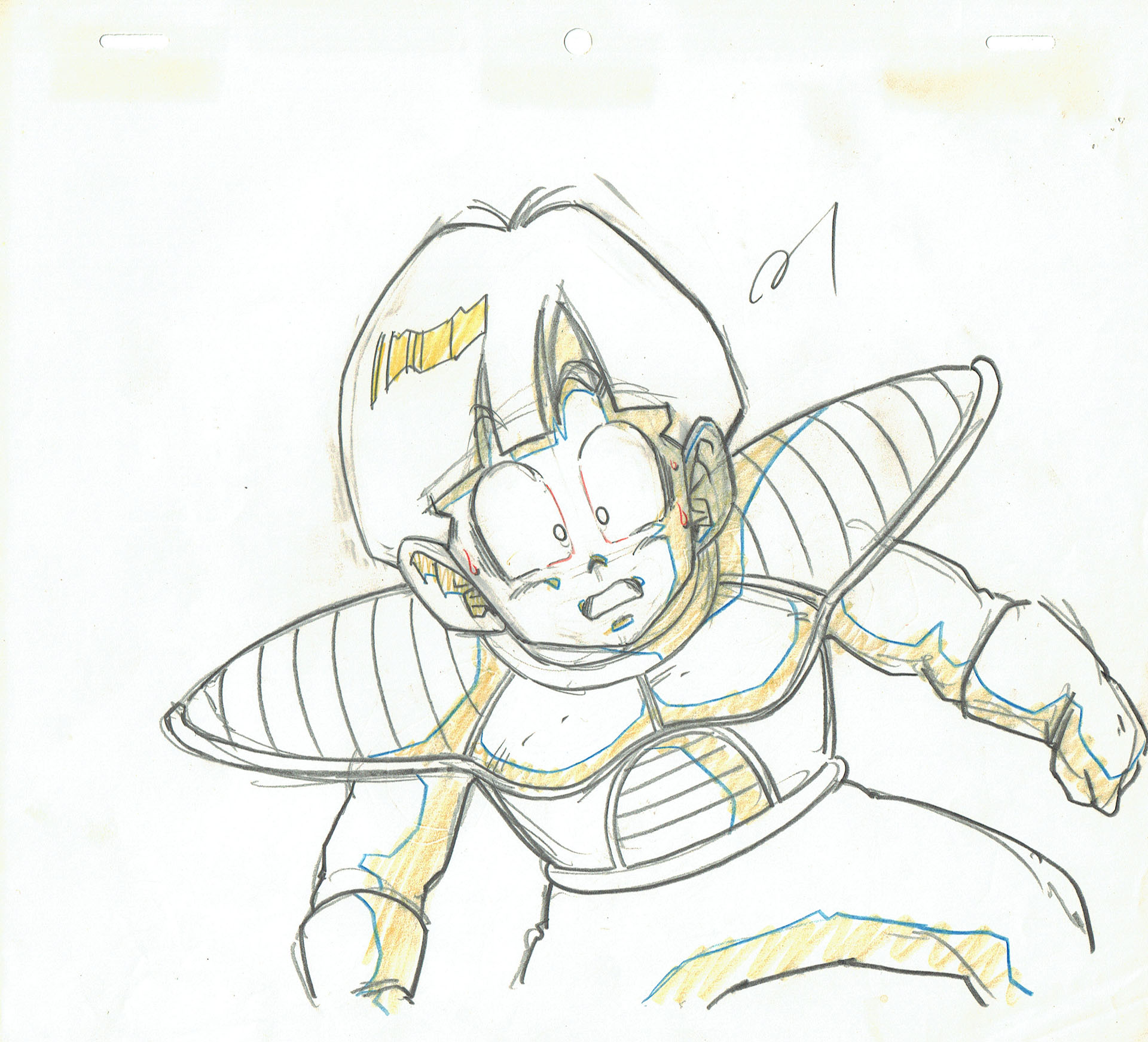 TORIYAMA Akira - DRAGON BALL — Dragon Ball Z – DBZ – Son Gohan – Genga – 4664 TORIYAMA Akira - DRAGON BALL — Dragon Ball Z – DBZ – Son Gohan – Genga – 4664